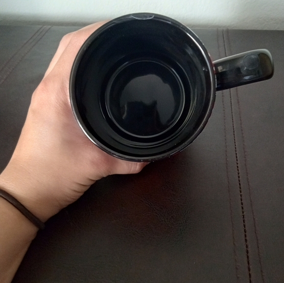 Disney Women's/Men's Minnie Mouse Ceramic Mug Red 14.oz Black - Picture 3 of 5